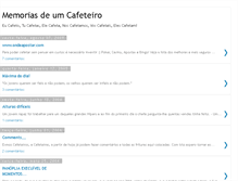 Tablet Screenshot of cafeteiro.blogspot.com