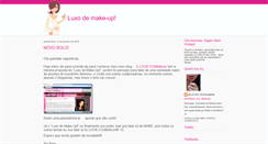 Desktop Screenshot of luxodemakeup.blogspot.com