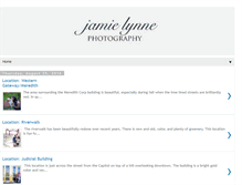 Tablet Screenshot of jamielynnephoto.blogspot.com