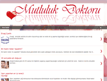 Tablet Screenshot of mutlulukdoktoru.blogspot.com