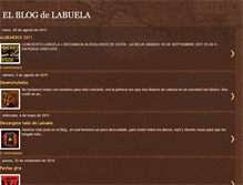 Tablet Screenshot of labuelatxes.blogspot.com