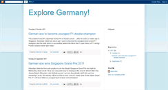 Desktop Screenshot of germanytraveldestination.blogspot.com