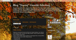 Desktop Screenshot of naszagazetkaszkolna.blogspot.com