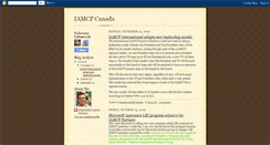 Desktop Screenshot of iamcpcanada.blogspot.com