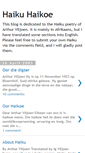 Mobile Screenshot of haikuhaikoe.blogspot.com