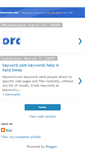 Mobile Screenshot of keywordkeywords.blogspot.com