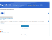 Tablet Screenshot of keywordkeywords.blogspot.com
