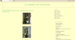 Desktop Screenshot of lafabrikdelouisette.blogspot.com