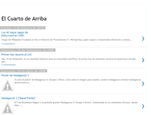 Tablet Screenshot of elcuartodearriba.blogspot.com