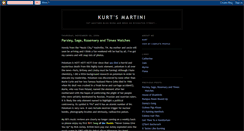 Desktop Screenshot of kurtsmartini.blogspot.com