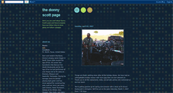 Desktop Screenshot of donnyscott.blogspot.com