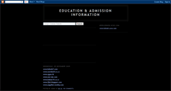 Desktop Screenshot of bdeduinfo.blogspot.com