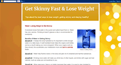 Desktop Screenshot of getskinnyfastloseweight.blogspot.com