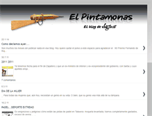 Tablet Screenshot of elpintamonas.blogspot.com