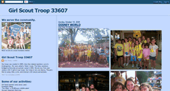 Desktop Screenshot of brownietroop3607.blogspot.com