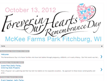 Tablet Screenshot of foreverinourheartsmadison.blogspot.com