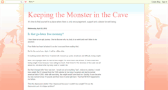 Desktop Screenshot of monsterinthecave.blogspot.com