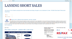 Desktop Screenshot of lansingshortsales.blogspot.com