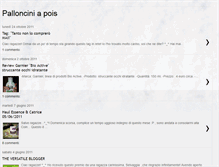 Tablet Screenshot of pallonciniapois.blogspot.com