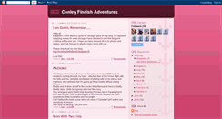 Desktop Screenshot of conleysinfinland.blogspot.com