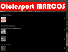 Tablet Screenshot of ciclesportmarcos.blogspot.com