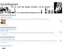 Tablet Screenshot of lesechiquiers.blogspot.com