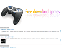 Tablet Screenshot of dlgamefree.blogspot.com