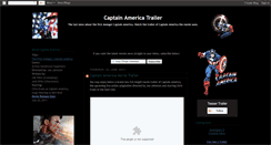 Desktop Screenshot of captain-america--trailer.blogspot.com