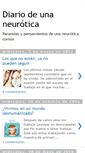 Mobile Screenshot of diariodeunaneurotica3.blogspot.com