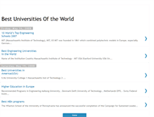 Tablet Screenshot of bestfreeuniversities.blogspot.com