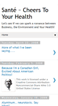 Mobile Screenshot of cheerstoyourhealth.blogspot.com