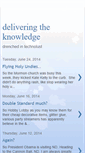 Mobile Screenshot of deliveringtheknowledge.blogspot.com