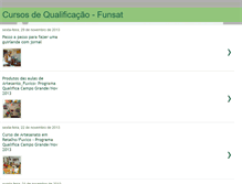 Tablet Screenshot of cursosqualificacaofunsat.blogspot.com