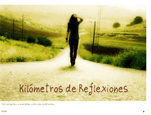 Tablet Screenshot of kilometrosdereflexiones.blogspot.com