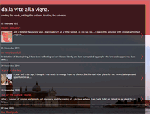 Tablet Screenshot of dallaviteallavigna.blogspot.com