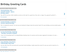 Tablet Screenshot of birthdaygreetingcards.blogspot.com