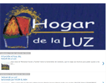 Tablet Screenshot of hogardelaluz.blogspot.com