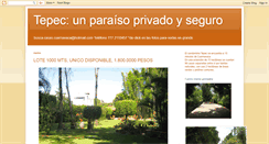 Desktop Screenshot of casas-tepec.blogspot.com