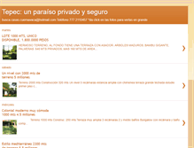 Tablet Screenshot of casas-tepec.blogspot.com