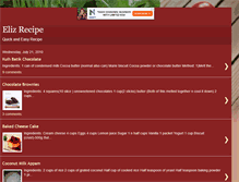 Tablet Screenshot of elizrecipe.blogspot.com