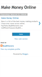 Mobile Screenshot of makemoneyonline-boybillionaire.blogspot.com