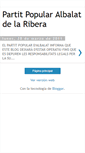 Mobile Screenshot of partitpopularalbalatdelaribera.blogspot.com