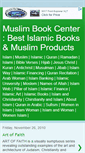 Mobile Screenshot of muslimbookcenter.blogspot.com
