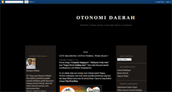 Desktop Screenshot of otonomidaerah.blogspot.com