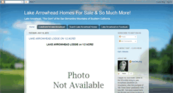 Desktop Screenshot of lakearrowheadrealtor.blogspot.com