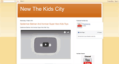 Desktop Screenshot of newthekidscity.blogspot.com