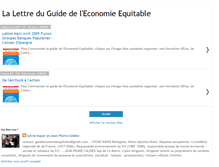 Tablet Screenshot of lalettreduguideeconomieequitable.blogspot.com