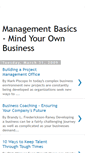 Mobile Screenshot of basic-management.blogspot.com