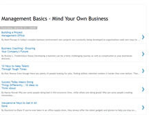 Tablet Screenshot of basic-management.blogspot.com