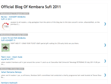 Tablet Screenshot of kembarasufiblog.blogspot.com
